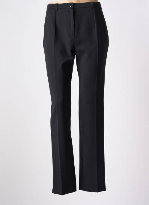Pantalon droit noir GUY DUBOUIS pour femme
