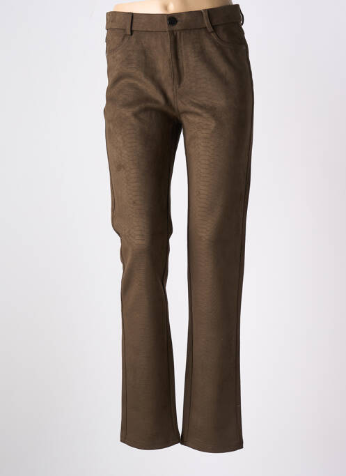 Pantalon slim vert BARILOCHE pour femme