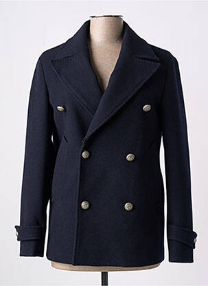 Manteau court poches sans capuche bleu IMPERIAL homme