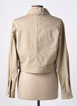 Veste casual coupe droite beige PLEASE femme