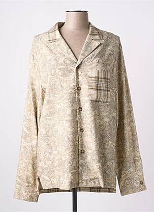 Chemise manches longues manches longues beige IMPERIAL homme