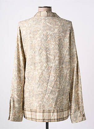 Chemise manches longues manches longues beige IMPERIAL homme