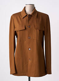Chemise manches longues manches longues marron IMPERIAL homme