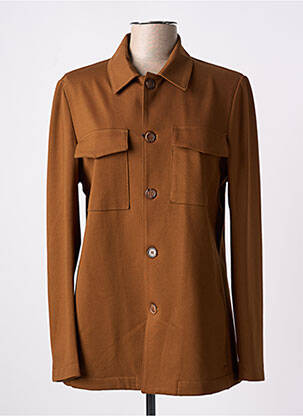 Chemise manches longues manches longues marron IMPERIAL homme