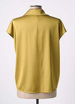 Chemisier coupe fluide manches courtes vert IMPERIAL femme