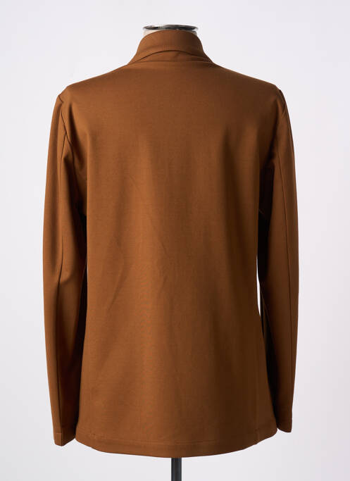 Chemise manches longues marron IMPERIAL pour homme