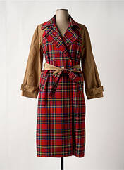 Trench rouge IMPERIAL pour femme seconde vue