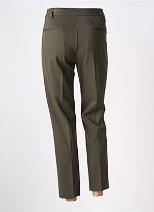Pantalon droit stretch taille normale vert IMPERIAL femme