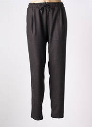 Pantalon droit taille normale taille normale gris IMPERIAL femme