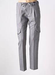 Pantalon cargo slim taille normale gris IMPERIAL femme