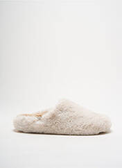 Chaussons/Pantoufles beige VICTORIA pour femme seconde vue