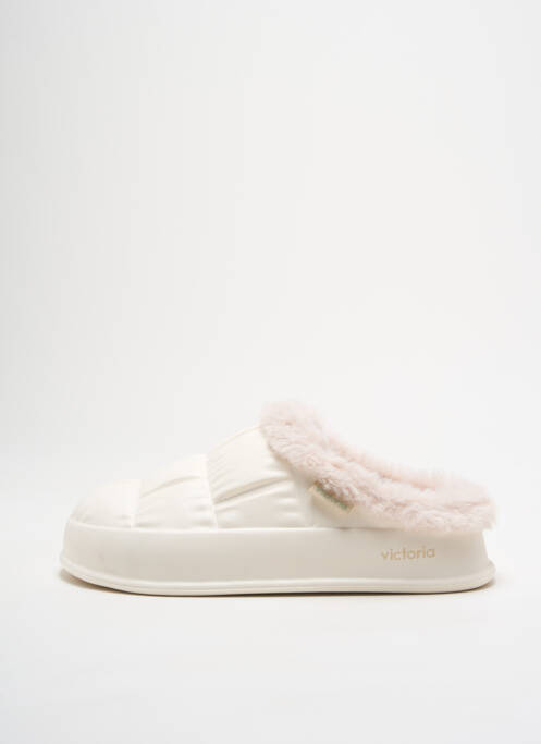 Chaussons/Pantoufles beige VICTORIA pour femme
