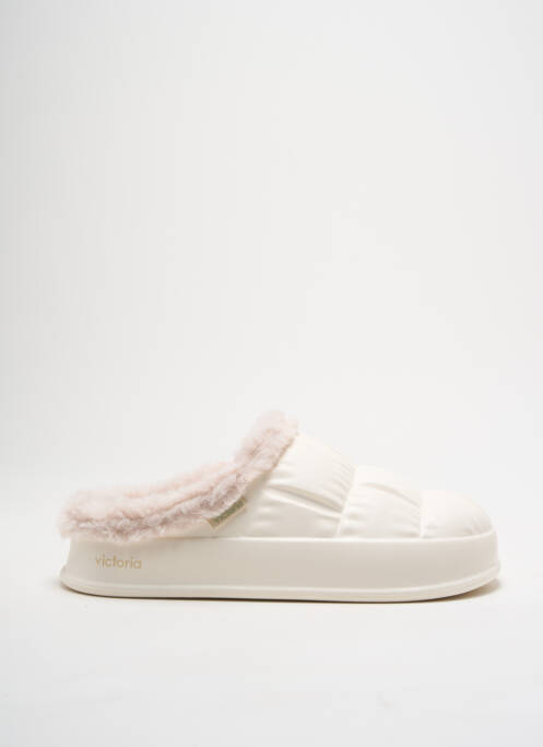 Chaussons/Pantoufles beige VICTORIA pour femme