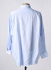 Chemise manches longues bleu SEIDEN STICKER pour homme seconde vue