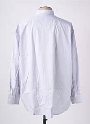 Chemise manches longues gris SEIDEN STICKER pour homme seconde vue