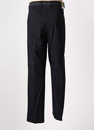 Pantalon droit taille à pinces taille normale noir PIONIER homme