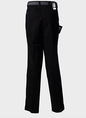 Pantalon droit stretch taille basse bleu LUIGI MORINI homme