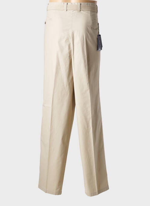Pantalon droit beige M.E.N.S pour homme