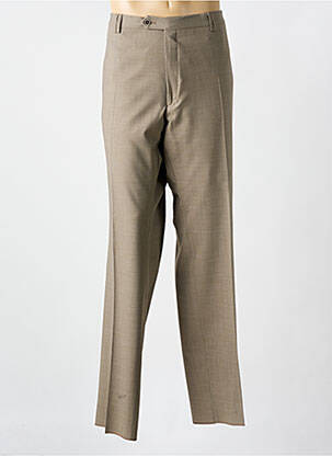 Pantalon droit coupe droite beige NINO LORETTI homme