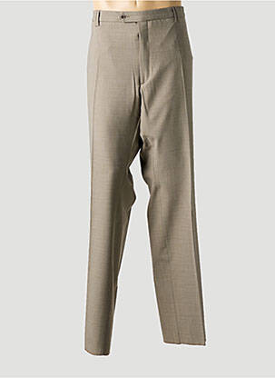 Pantalon droit coupe droite beige NINO LORETTI homme