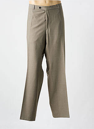 Pantalon droit coupe droite beige DIGEL homme