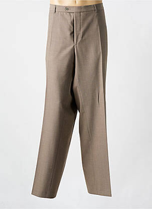 Pantalon droit coupe droite beige DIGEL homme