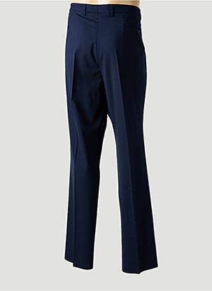 Pantalon droit coupe droite bleu NINO LORETTI homme