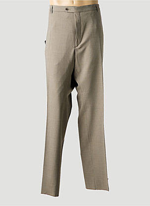 Pantalon droit coupe droite beige NINO LORETTI homme