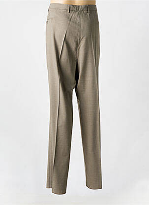 Pantalon droit coupe droite beige NINO LORETTI homme