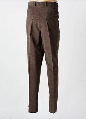 Pantalon droit coupe droite marron NINO LORETTI homme