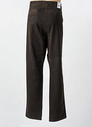 Pantalon droit coupe droite marron EMYLE homme