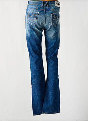 Jeans coupe droite stretch taille normale bleu MC LEM femme