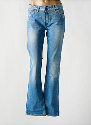 Jeans coupe droite stretch taille normale bleu clair MC LEM femme