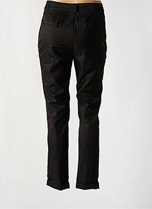 Pantalon slim taille haute taille haute noir TOXIK3 femme