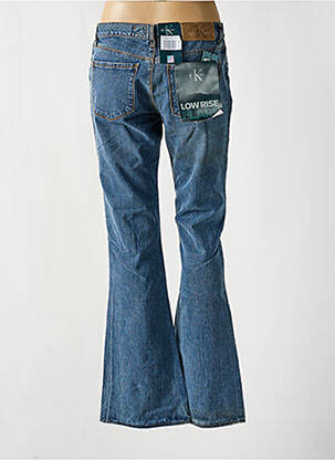 Jean coupe flare taille basse taille basse bleu CALVIN KLEIN femme