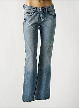 Jean coupe flare taille basse taille basse bleu CALVIN KLEIN femme