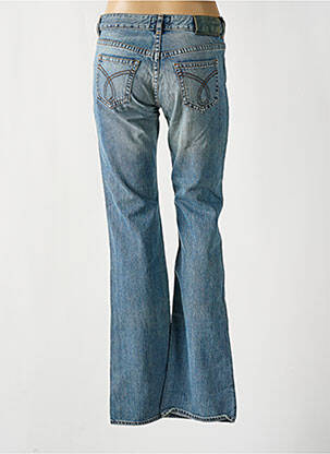 Jean coupe flare taille basse taille basse bleu CALVIN KLEIN femme