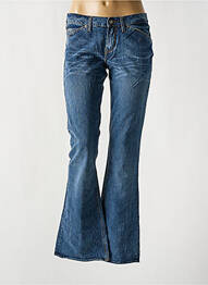 Jean coupe flare taille basse taille basse bleu CALVIN KLEIN femme
