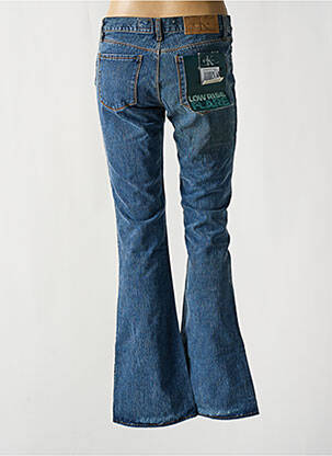Jean coupe flare taille basse taille basse bleu CALVIN KLEIN femme