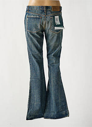 Jean coupe flare taille basse taille basse bleu fonce CALVIN KLEIN femme