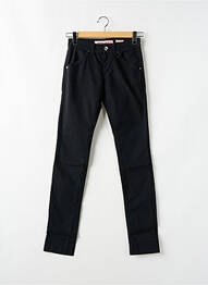 Pantalon slim tissage popeline taille normale noir MISS SIXTY femme