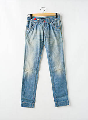 Jeans coupe slim taille basse taille basse bleu MISS SIXTY femme