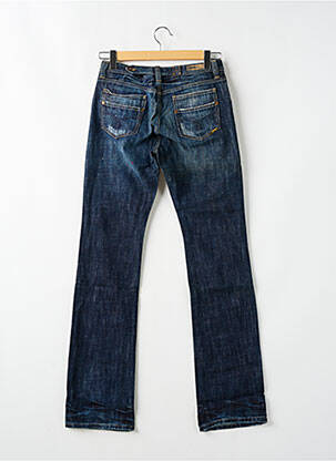 Jeans coupe droite taille normale taille normale bleu RWD femme