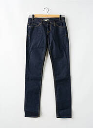 Jeans coupe slim tissage brut taille basse bleu RWD femme