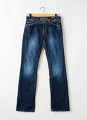 Jeans bootcut poches taille basse bleu RWD femme