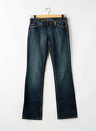 Jeans bootcut poches taille basse bleu RWD femme