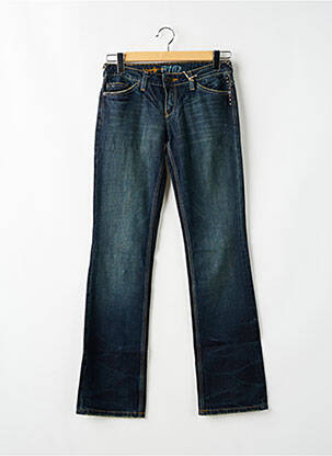 Jeans bootcut poches taille basse bleu RWD femme