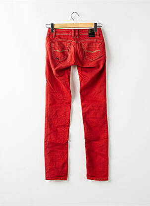 Jeans coupe slim taille basse taille basse rouge SALSA femme