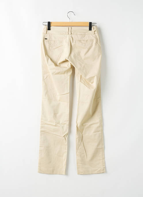 Pantalon chino taille basse taille basse beige SALSA femme