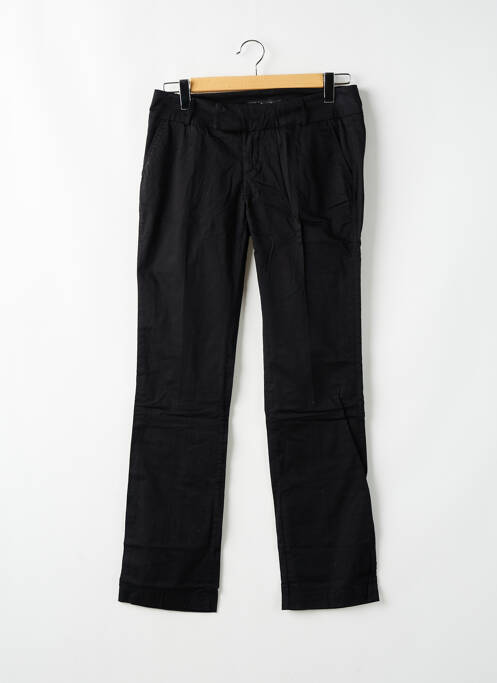 Pantalon chino taille basse taille basse noir SALSA femme